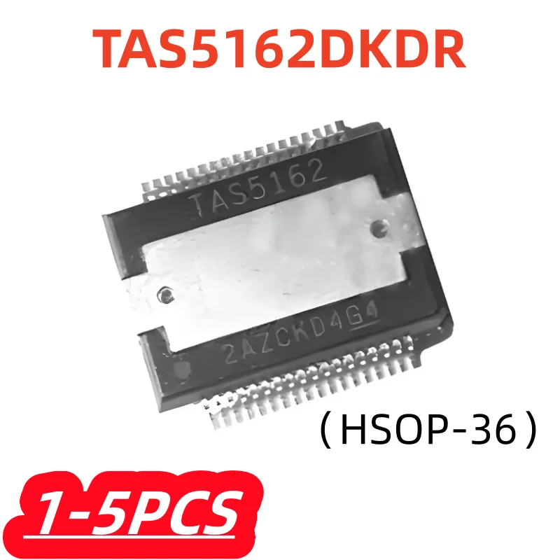 1-5Pcs/lot 100% New TAS5162 TAS5162DKDR HSOP-36 Class D audio Amplifier Automotive Power Amplifier Chip Original