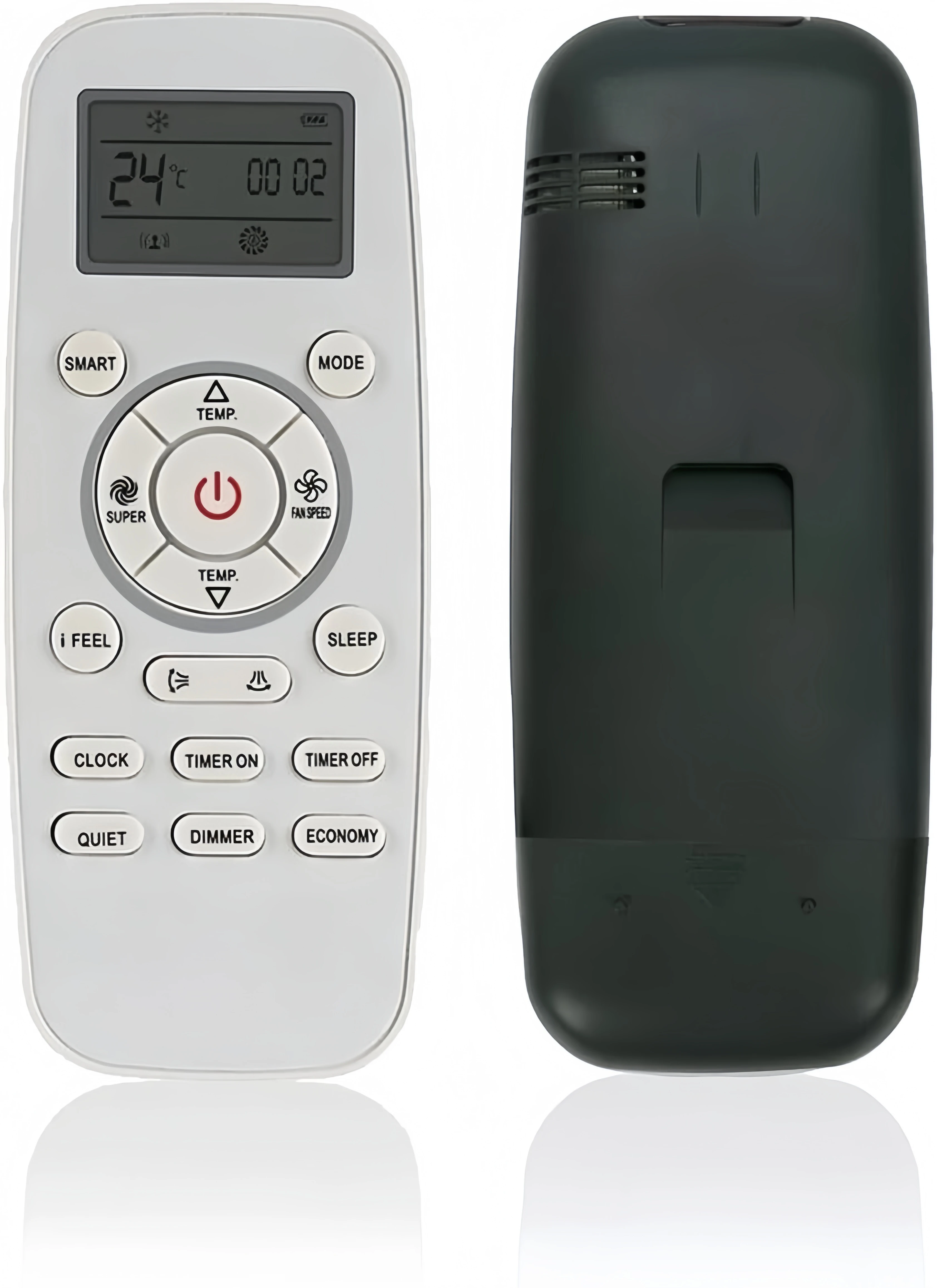 Mando a distancia de CA DG11L1-12 (TRN) para aire acondicionado TORNADO, EMMETI, MASS, TECHFRIO, NOVACLIMA, POLYTRON, VESTAR y FJ THERMA
