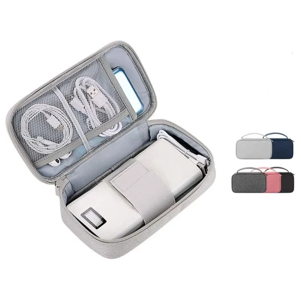 

Large Capacity Multifunctional Storage Bag Anti-fall Shockproof Digital Accessories Bag Durable Waterproof Mobile Phone Bag