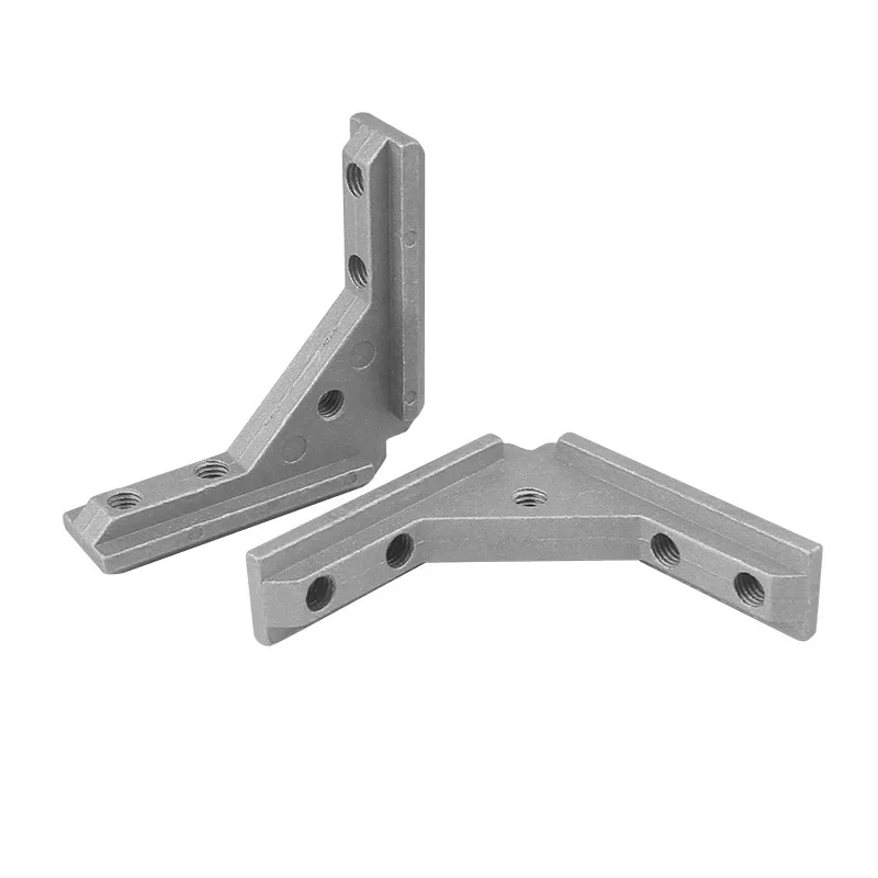 8pcs Aluminum Profile Door Frame Universal Corner Groove Connector for 3030 4040 Panel Installation Board Corner Bracket