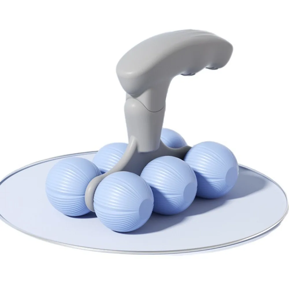 

Beautiful Leg Mini Size Six-Wheel Massage Wheel Multifunctional Six-Wheel Design Massager Roller Leg Clamp Muscle Pain Relief