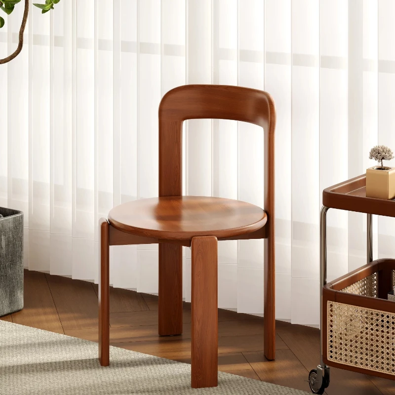 Accent Modern Wood Ergonomic Dining Chairs Nordic Restaurant Luxury Dining Chairs Living Room Sedia Da Pranzo Home Furniture