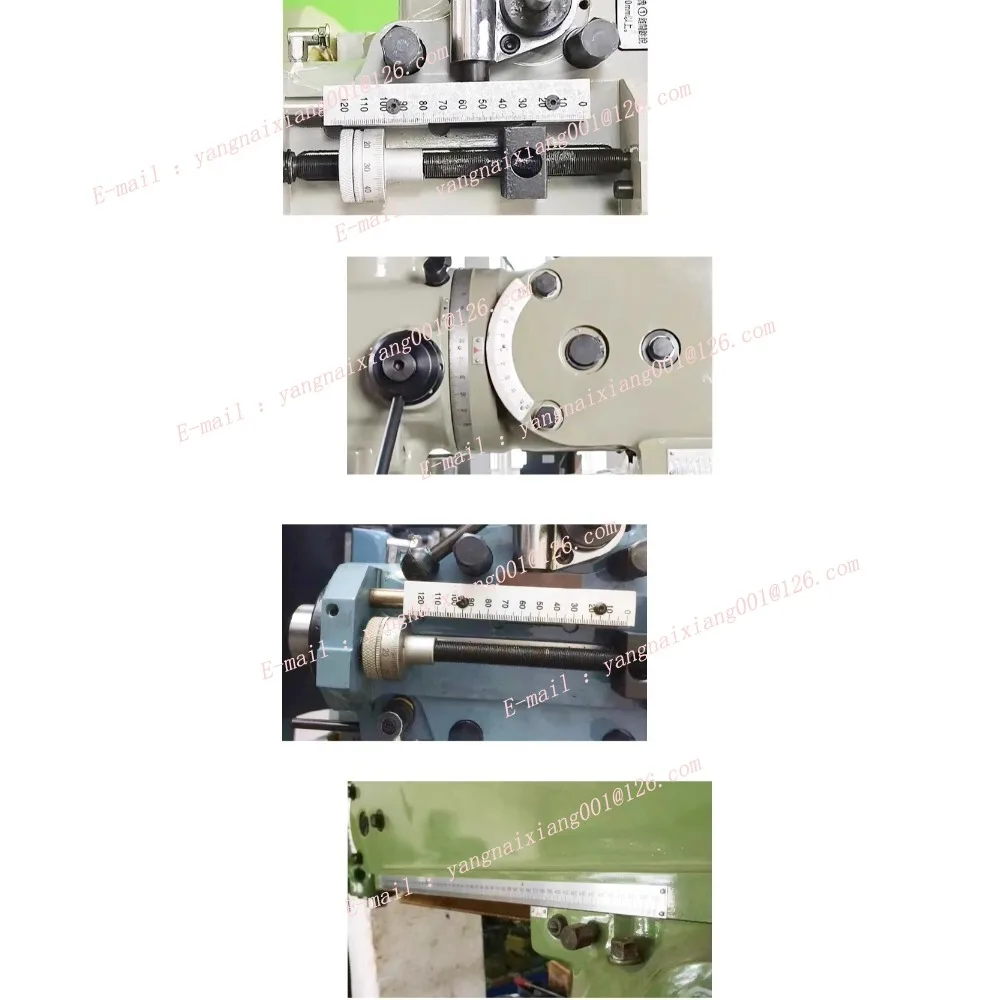 B159 C3 C15 Масштабная линейка Фрезерная головка до после того, как встряхивающая головка, дуговой угол, алюминиевая линейка, детали фрезерного станка