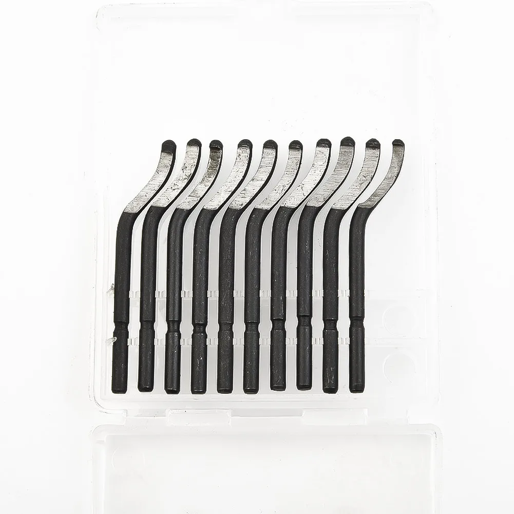 Burr Handle Deburring Tool Blade Blue Cutting Supplies Deburrer Equipment Hand Handle M2 High Speed Steel NB1100