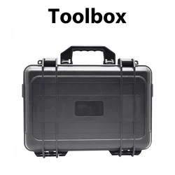 ABS Plastic Carry Case Bag Tool Kits Storage Box Safety Protector Instrument Hardware toolbox Impact Resistant with Sponge