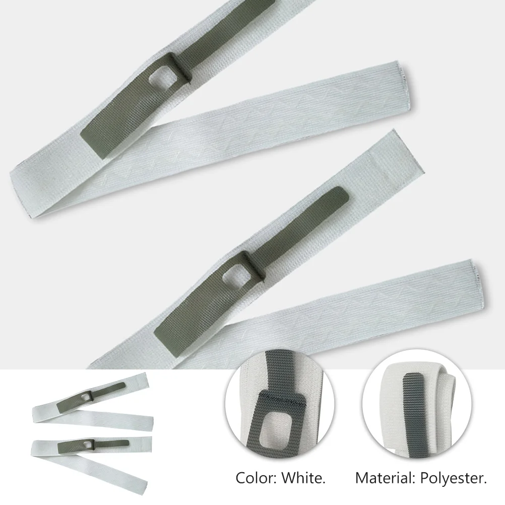 

4 шт., держатель для катетера, регулируемая лента для мужчин, полиэстеровая петля для ног, фиксирующий мешок для мочи, экономия времени, прочный, мягкий материал, урологический