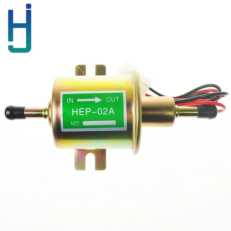 

HEP-02A 12V Electric Fuel Pump Low Pressure Bolt Fixing Wire Diesel Petrol For Car Carburetor Motorcycle ATV