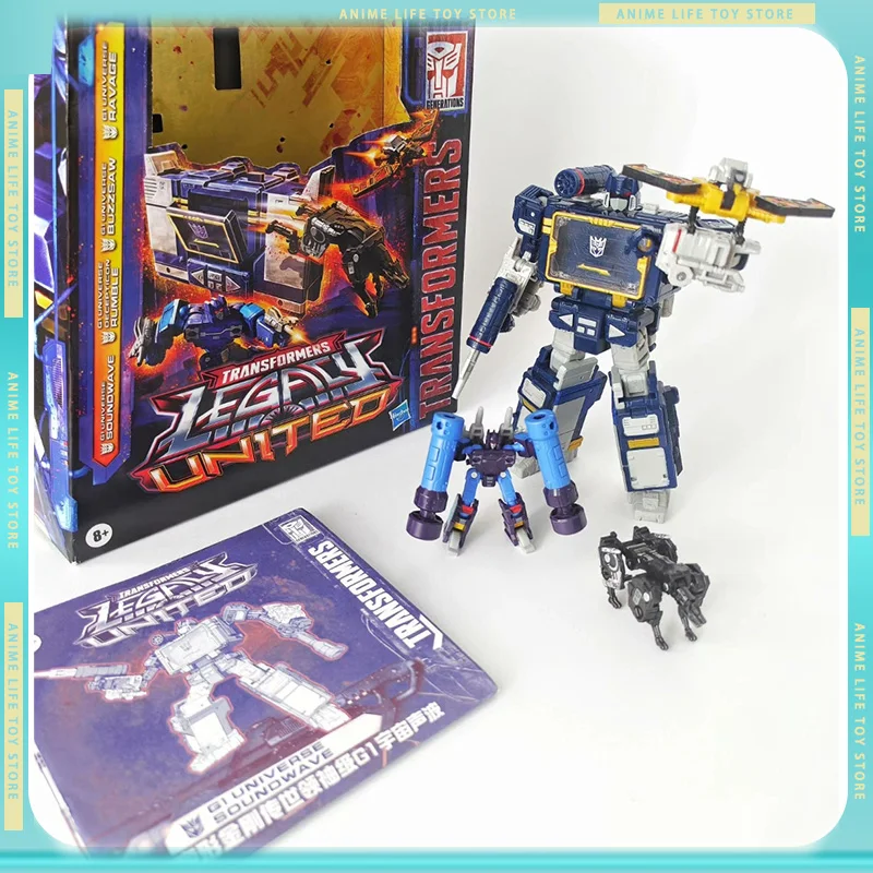 Transformation Toy Soundwave Rumble Buzzsaw Ravage Collectable