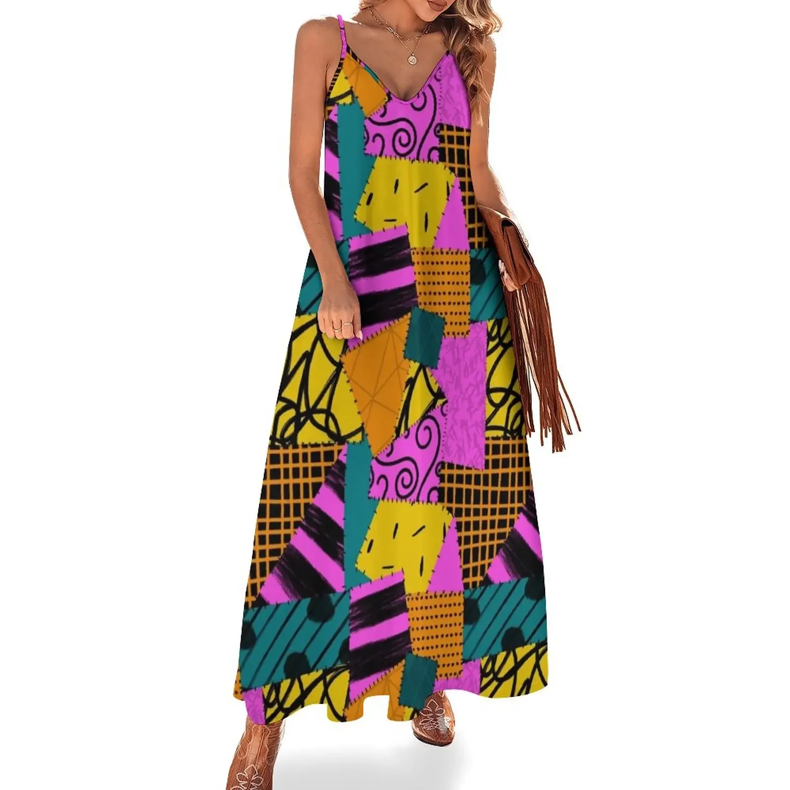 

Sallyesque Sleeveless Dress loose women's dress summer dress korean women