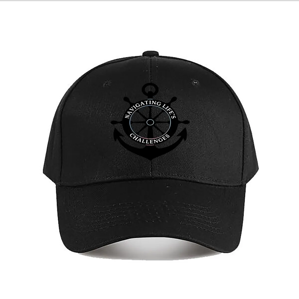 Inspirational Nautical Anchor Ship Wheel Wall Decor Baseball Cap Fashion Men Sunhat Women's Outdoor Sports Snapback Cap