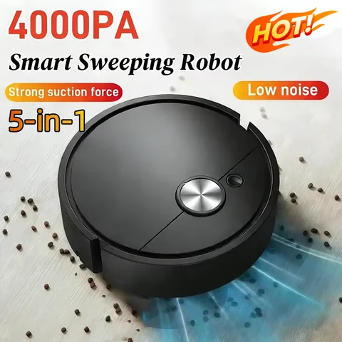 2026 Model Sweeping Robot Automatic Home Mini Cleaning Machine USB Charging Smart Sweep Mop 5-In-1 Vacuum Cleaner New
