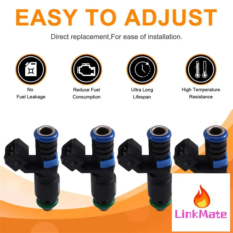 

For Lada Nissan Mitsubishi Compatible 4PCS Fuel Injectors Part Number 1118-1132010-20