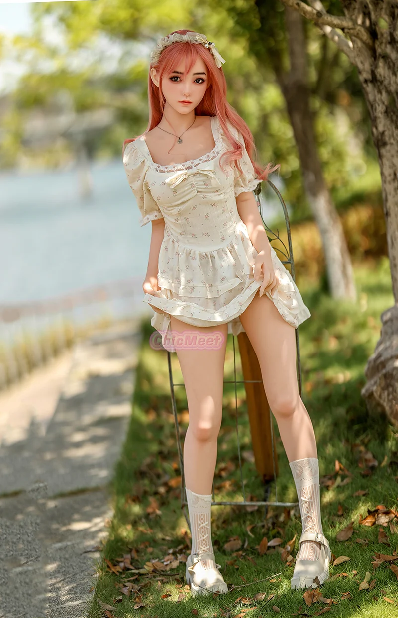 Metal Skeleton Solid Doll Pink Hair Human Size Sex Doll Soft Body Realistic Vagina Anal Oral Insertion Adult Entertainment Toy view 6