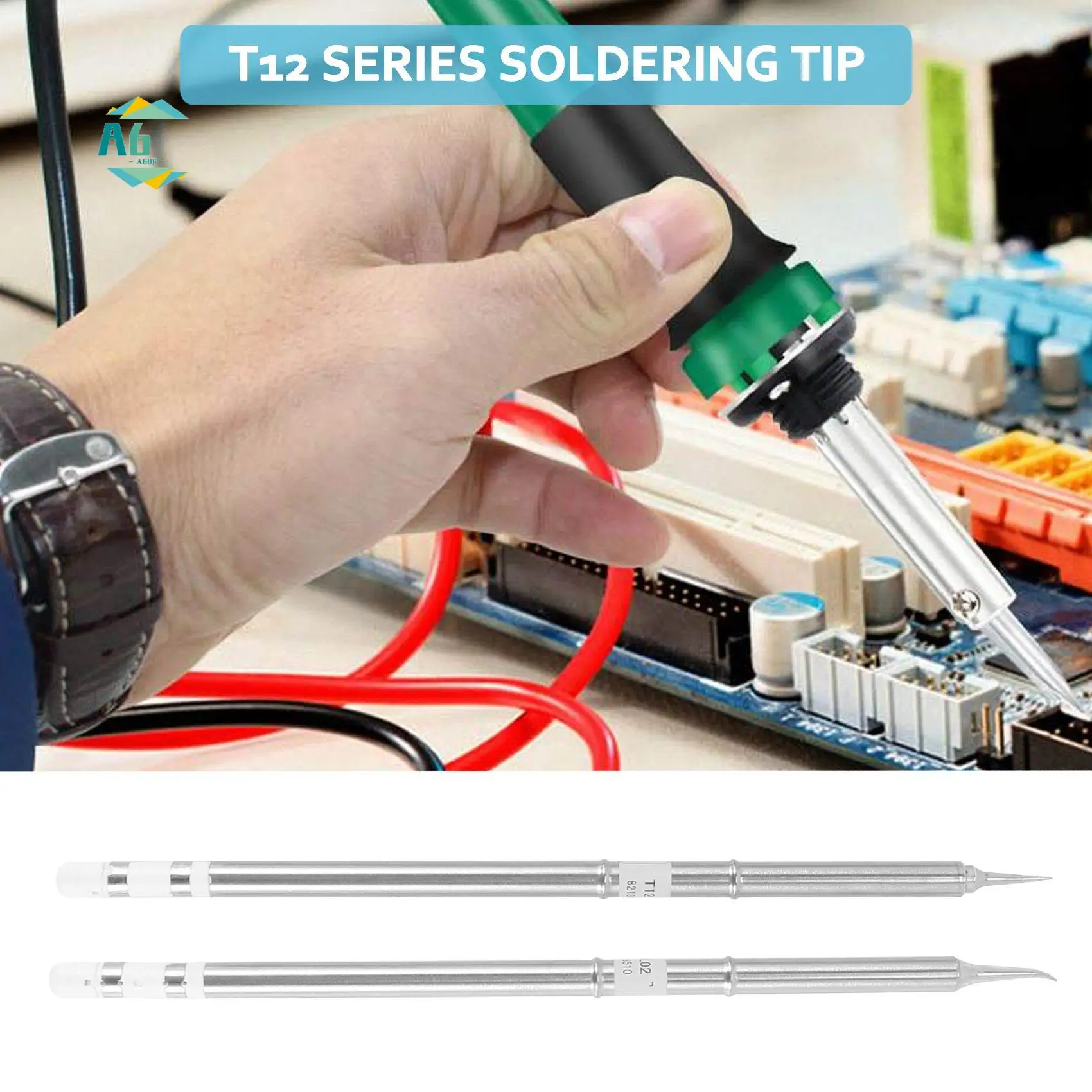 Juego especial de puntas de pistola para soldar A60F-T12 T12-BCM2 ILS KU C1 JL02 para reparación de teléfonos móviles y ordenadores