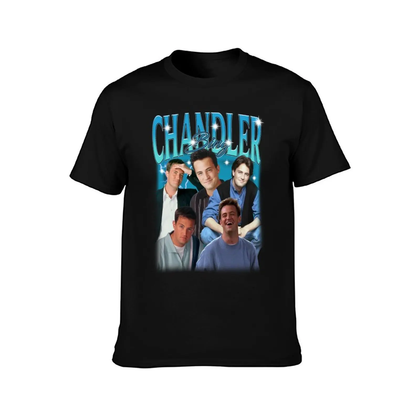 Sitcom Rip Matthew Perry Chandler Chandler Bing Bing Friends T-Shirt, Summer Casual Cotton Tee, Oversized Streetwear Tops