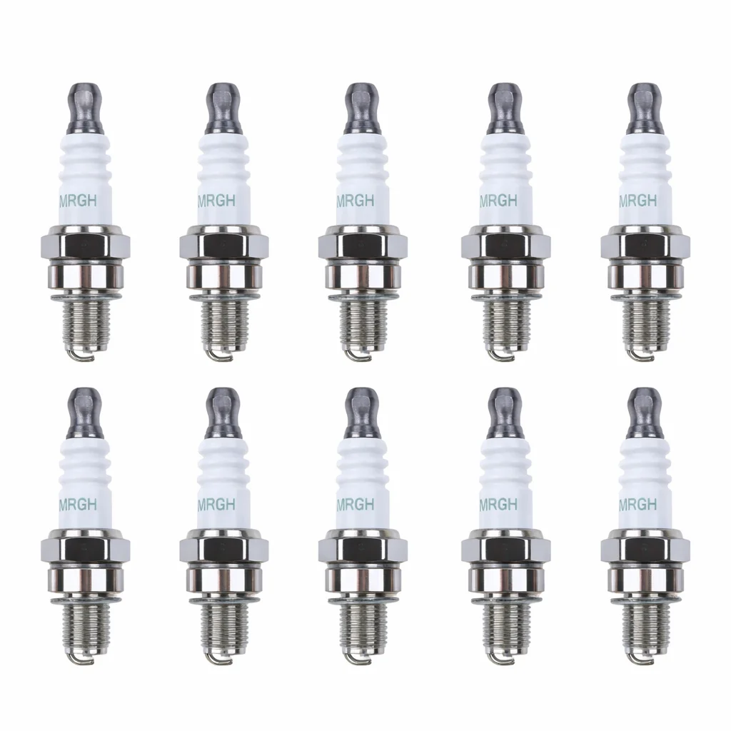 10Pcs CMR6H Spark Plug Kit For Stihl 4-MIX FS90 FS100 FS110 FS130 FS100RX Trimmer Brush Cutter Parts Tune Up Kit Replaces 3365