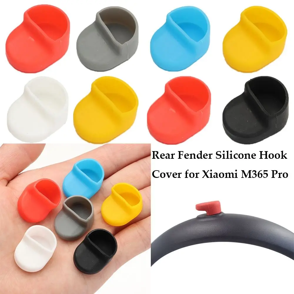 High Quality Scooter M365 Accessories for Xiaomi M365Pro Back Mudguard Shield Rear Fender Parts Sleeve Cap Silicone Hook Cover