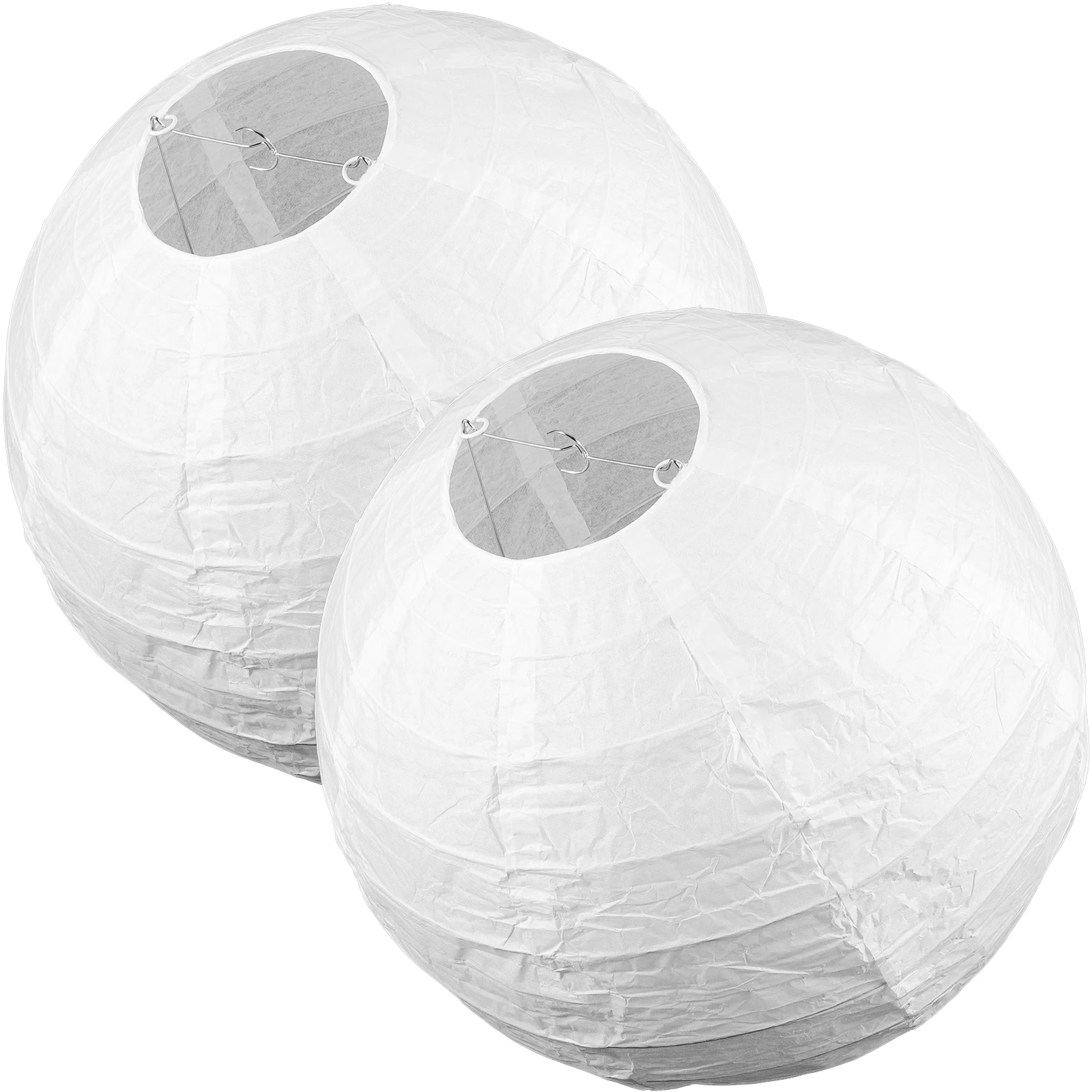 

2pcs Lampshade Paper Material Light Practical Safe Easy Install Remove Folding Store Creative Decorate Chandelier