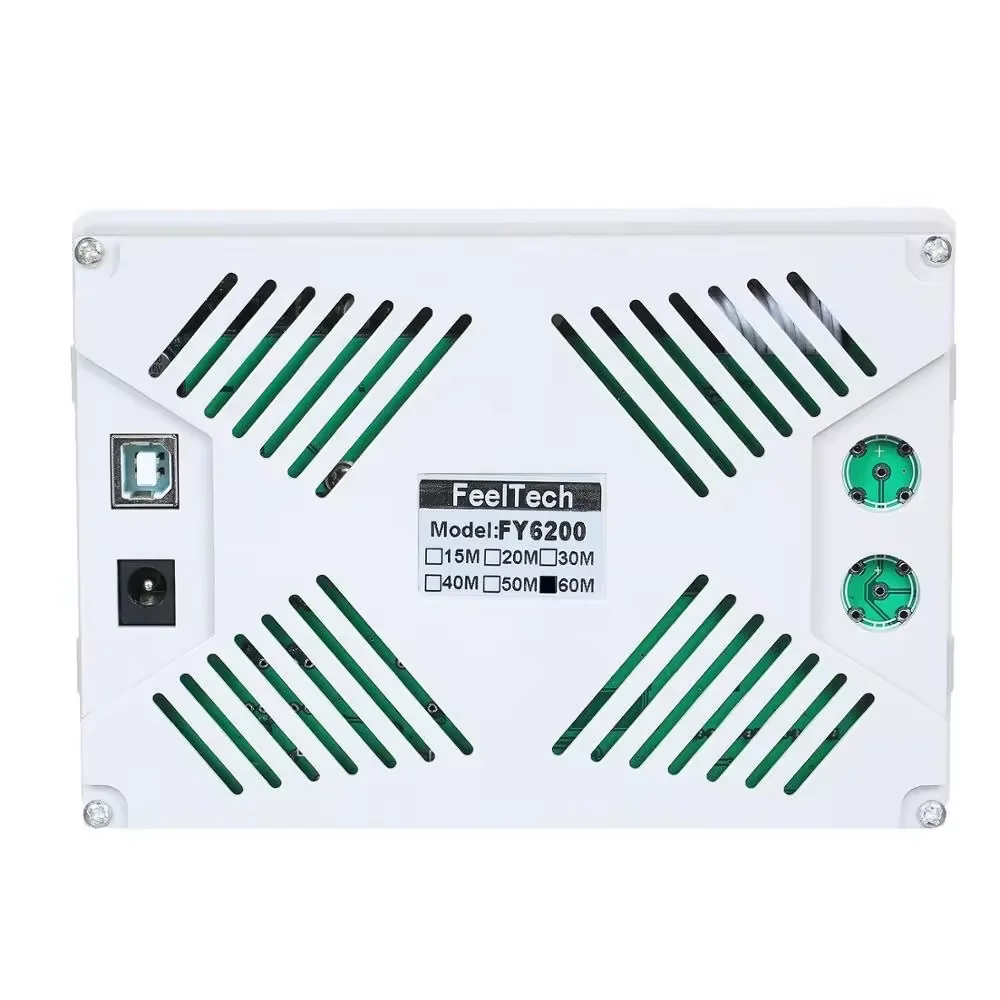 Imagem -04 - Gerador de Sinal Dds Fonte Waveform Arbitrária Contador de Freqüência Dual Channel Fpga Four Way Ttl 20m 30m 60m Feelun-fy6200