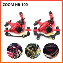 ZOOM HB100 Hydraulic Disc Brake MTB Road Bicycle Calipers Front Rear Mountain Bike Braking Sets