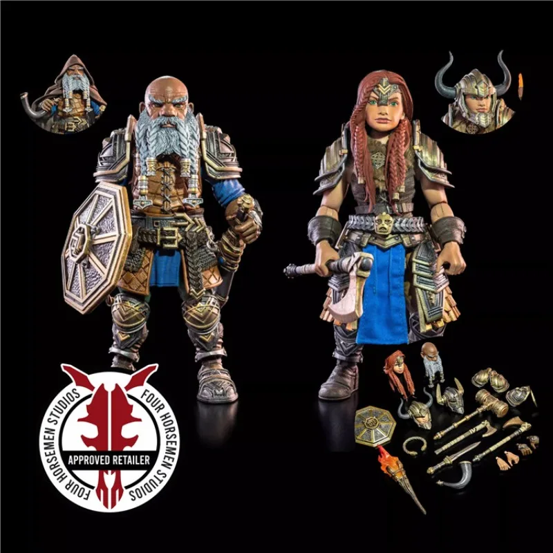 Four Horsemen Studios Mythic Legions Undead Skeleton Spearman