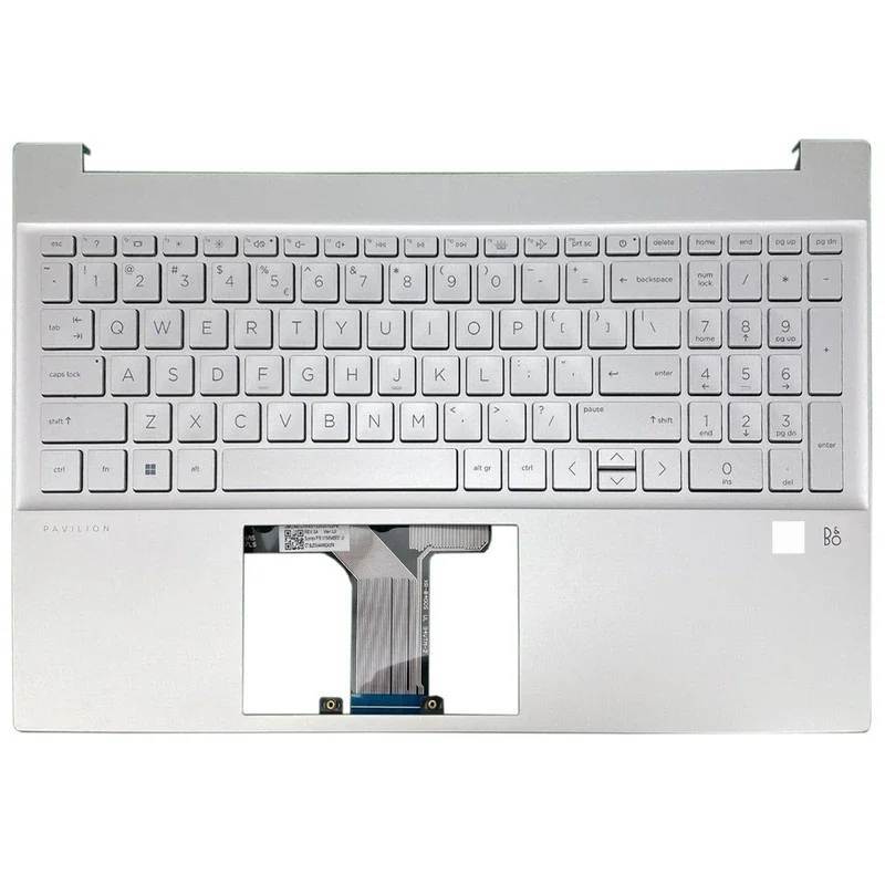 Imagem -02 - Tampa Superior do Teclado do Portátil para hp Pavilion Tpn-q246 Tpn-q245 Palmrest Upper Case M08910001 M08912-001 M08920-001 M08920-001 M08920-001