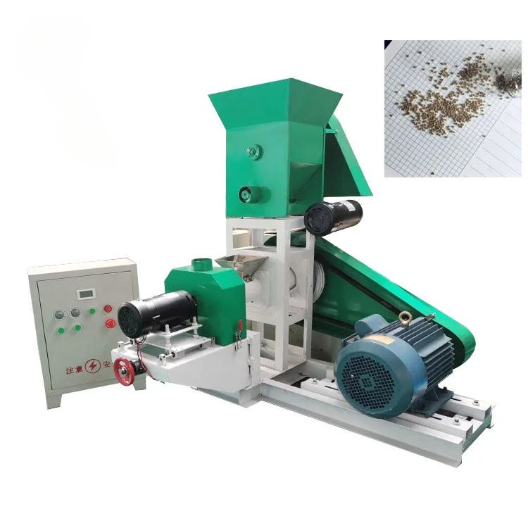 extruder floating fish feed pellet machine fish feed pellet machine feed pelletizer making machine