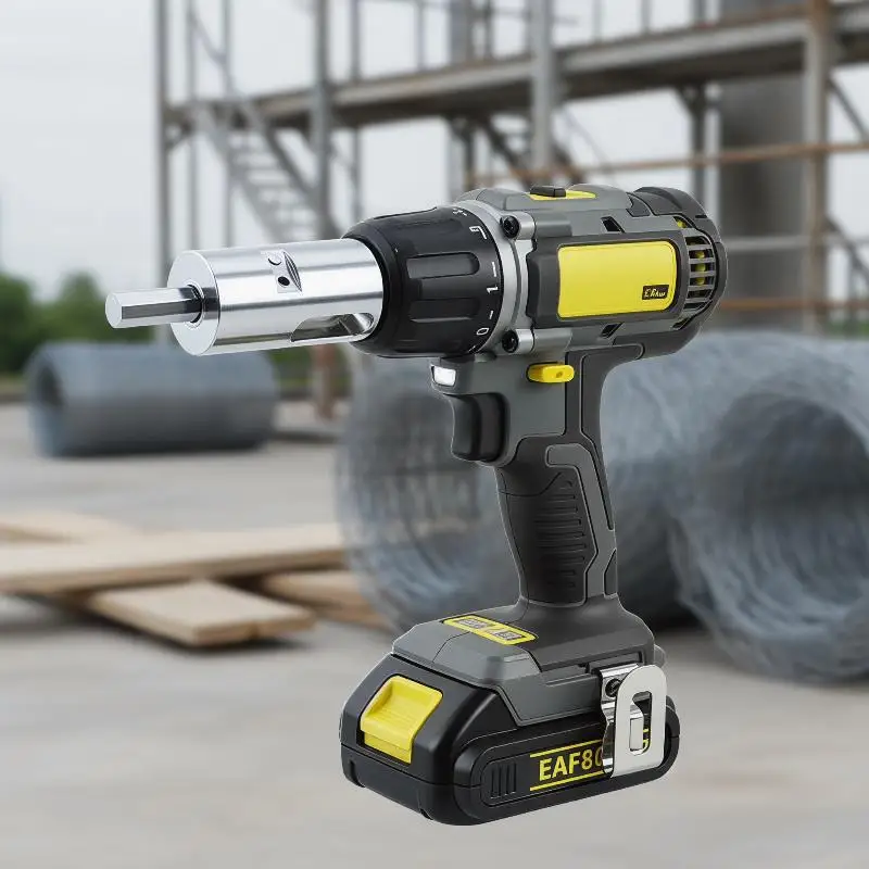 Multifunctional Portable Tie Wire Twister Iron Wire Knotter Drill Chuck Wire Twisting Tool