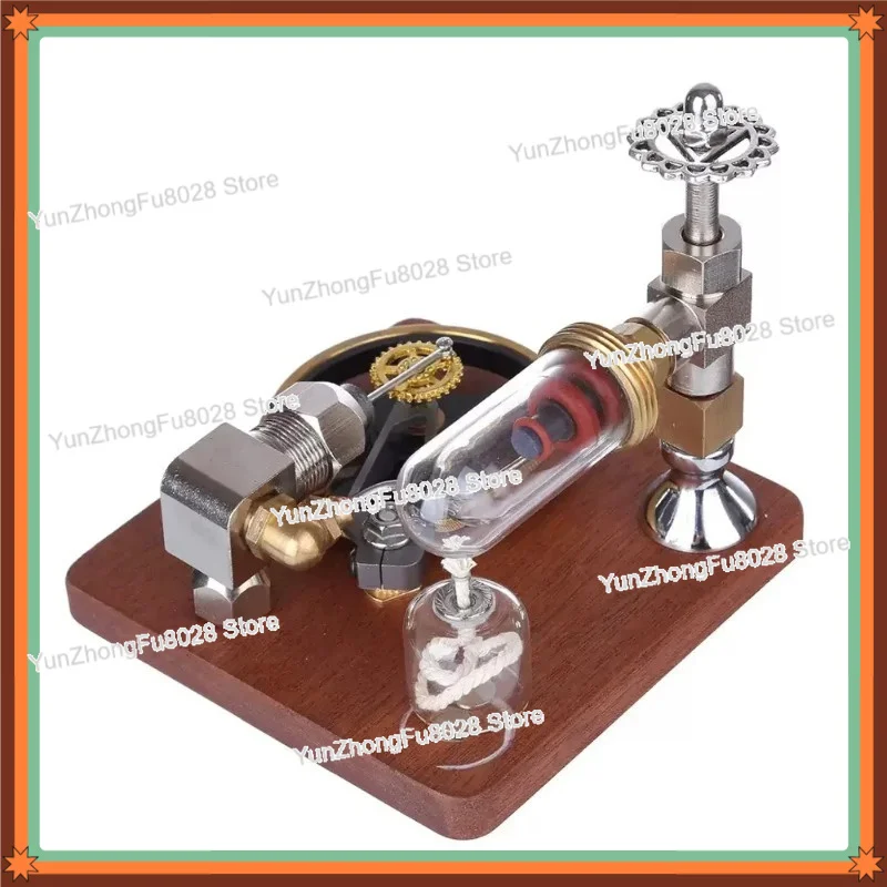 

Variable Speed Stirling Engine Model Free Piston External Combustion Steam Power Prop