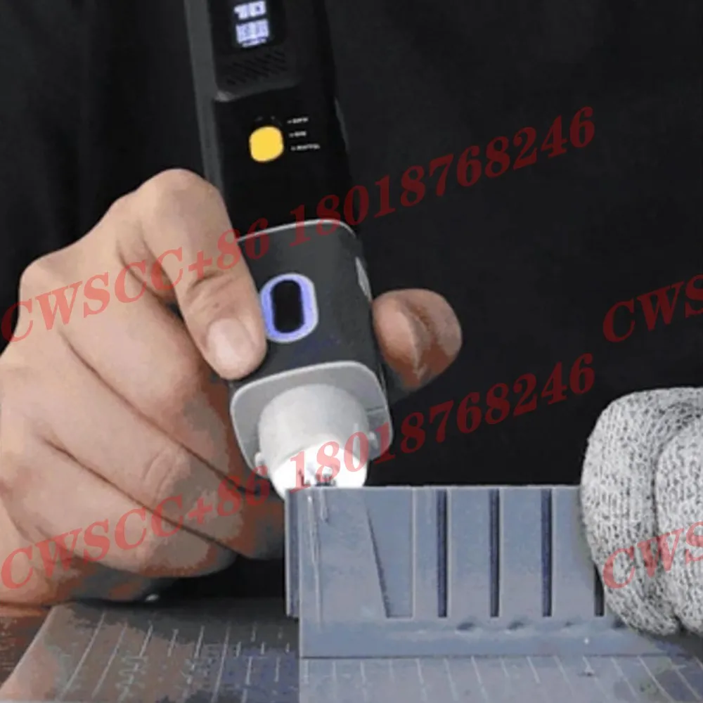 Wireless ultrasonic cutter, 40kHz cutting frequency, built-in 1000mA rechargeable battery, 1.09-inch OLED screen, child lock.