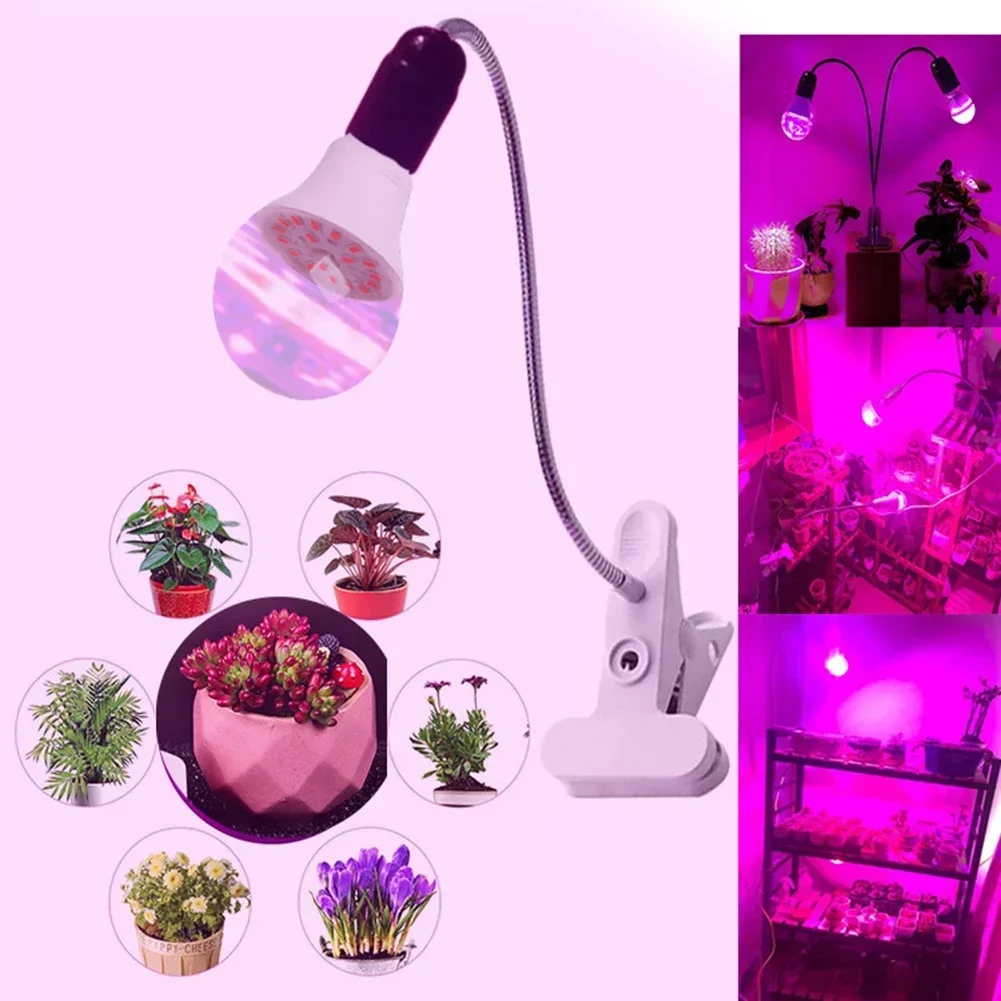 1pc led planta espectro completo crescer lâmpada espectro completo crescer luz interior jardim estufas planta crescimento suprimentos