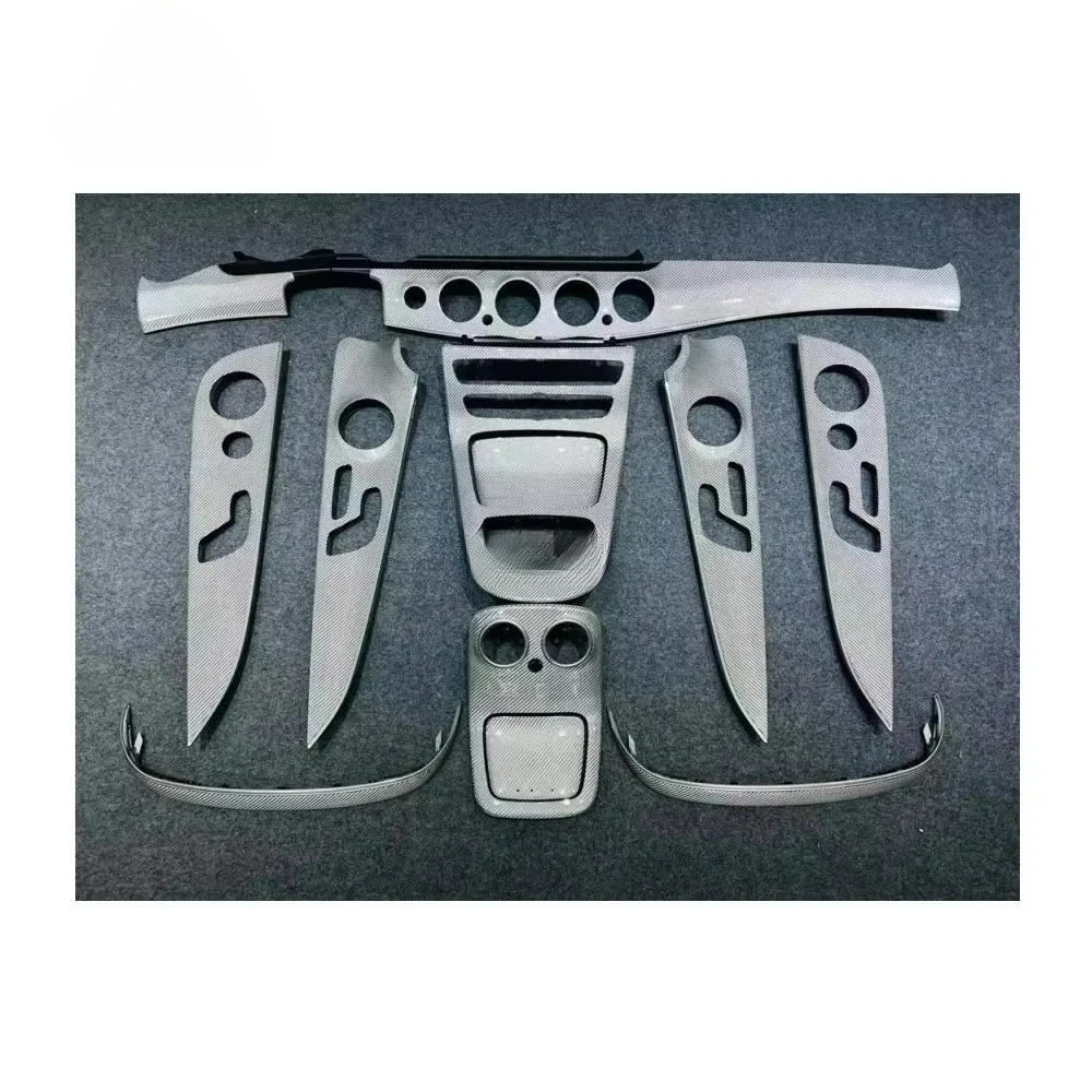 

W213 E300/E400/E63 Silver Carbon Fiber Car Interior - Upgrade Kit