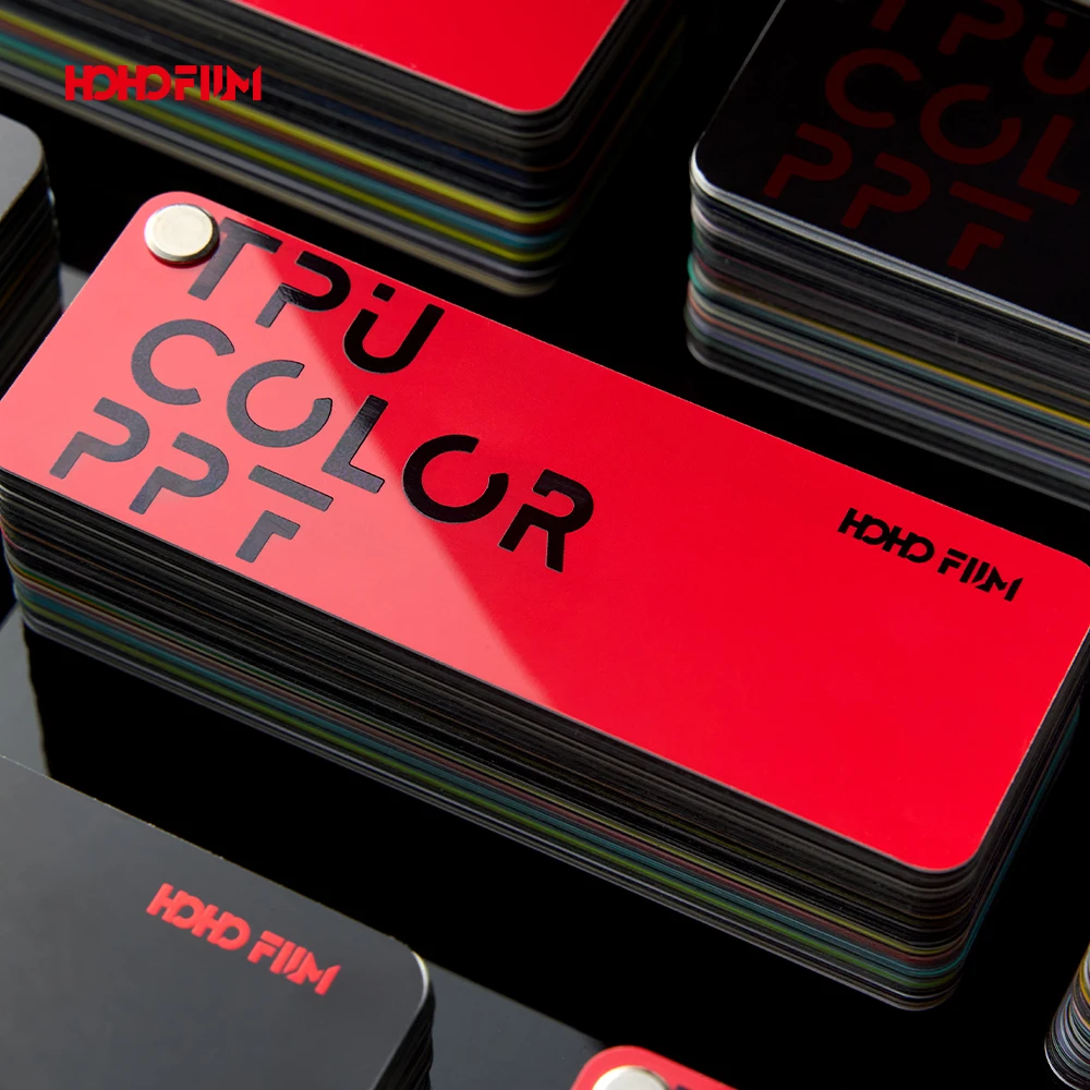 

HOHOFILM Цветной ТПУ PPF 10-летняя гарантия Самовосстанавливающаяся упаковка Цветная защитная пленка для краски Цвет PPF