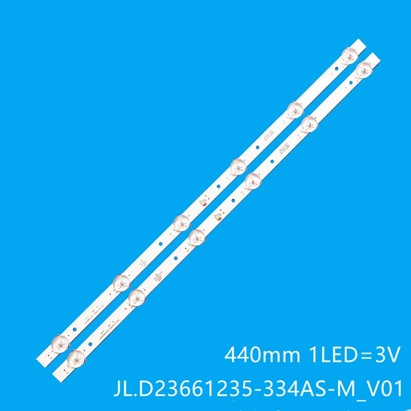 Led Strip Voor Lcd Tv Backlight Hi Kwaliteit 23-24Inch Tv Backlight Strip 6led 3V 44Cm 6led 3V JL.D23661235-334AS-M-V01