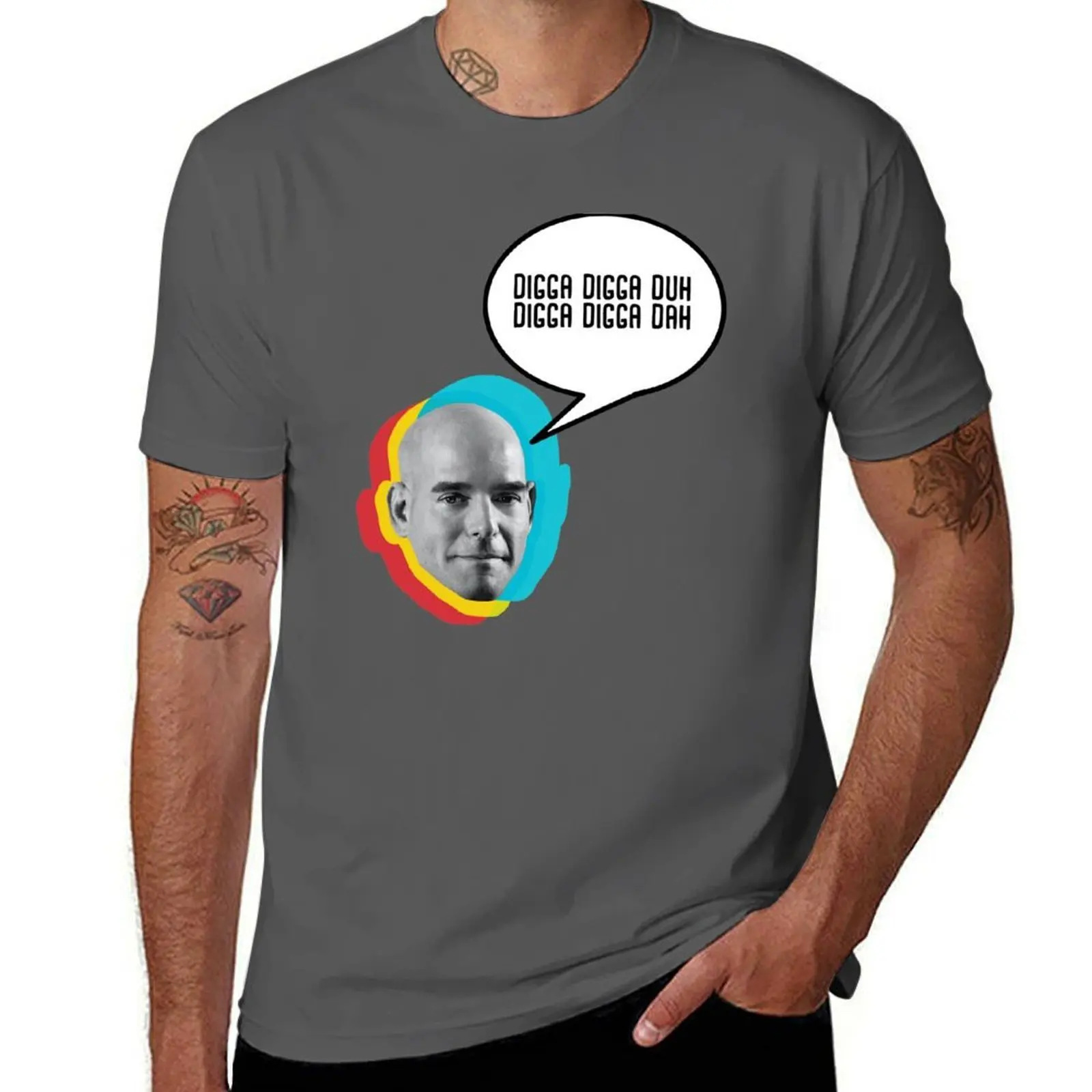 

#CQ Dave Digga Digga Duh T-Shirt man t shirt summer t shirt for man 100 percent cotton T-Shirt