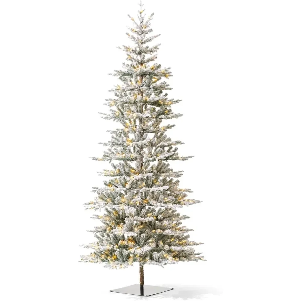 10ft  Artificial Christmas Tree ,with Easy Assembly Metal Stand, with 700 Warm White Lights Holiday Decoration,Large Xmas Tree