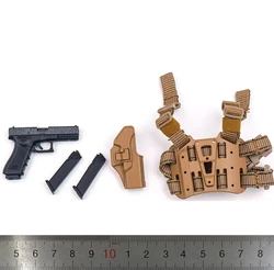 1/6 Easy&Simple ES 26060RA Russian SSO Special Operation Forces Secondary Weapon Model G17 Holster Clip PVC Material Not Real