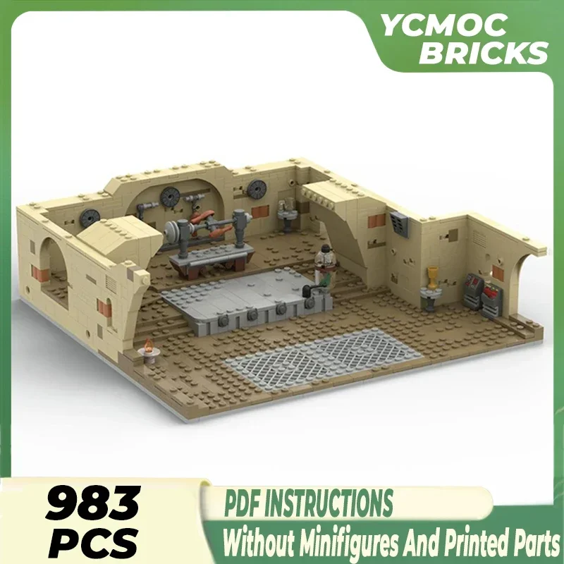 

Star Movie Model Moc Building Bricks Throne Room & Kitchen Area Technology Modular Blocks Gifts Christmas Toys DIY Sets Assembly