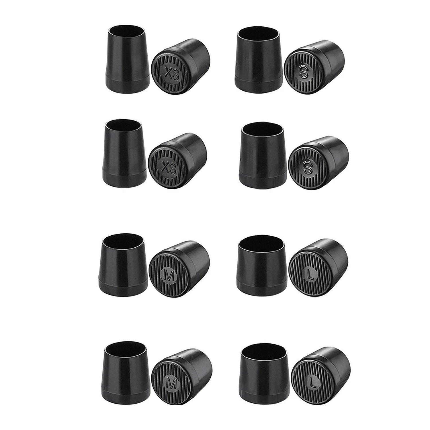 

【Consumer-Favorite!】8 Pairs High Heel Protector Heel Repair Caps Covers, Extra Small, Small, Medium, Large,High Heel Protectors