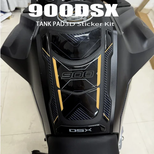 Accesorios para motocicleta, pegatina de resina epoxi 3D, almohadilla de depósito, pegatina de protección para Voge Valico 900DSX DS900X dsx900 2024
