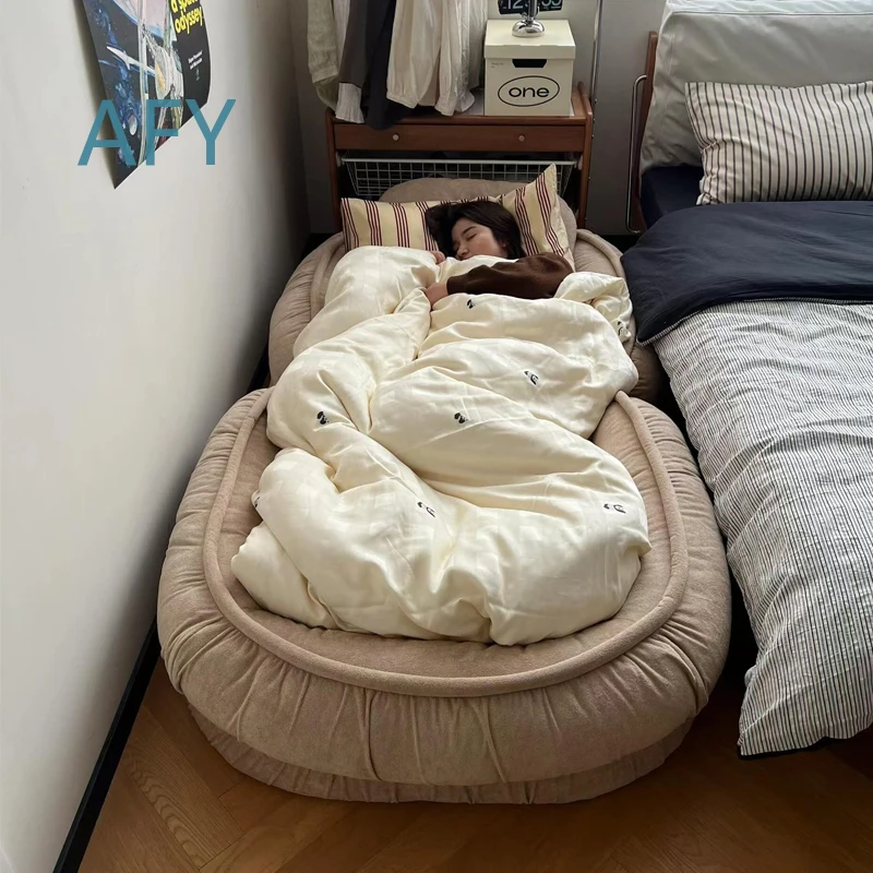 Human Dog Nest Lazy Sofa for Adults Floor Seating for Sleeping Lounging Small Space Living Room Bedroom Balcony Tatami