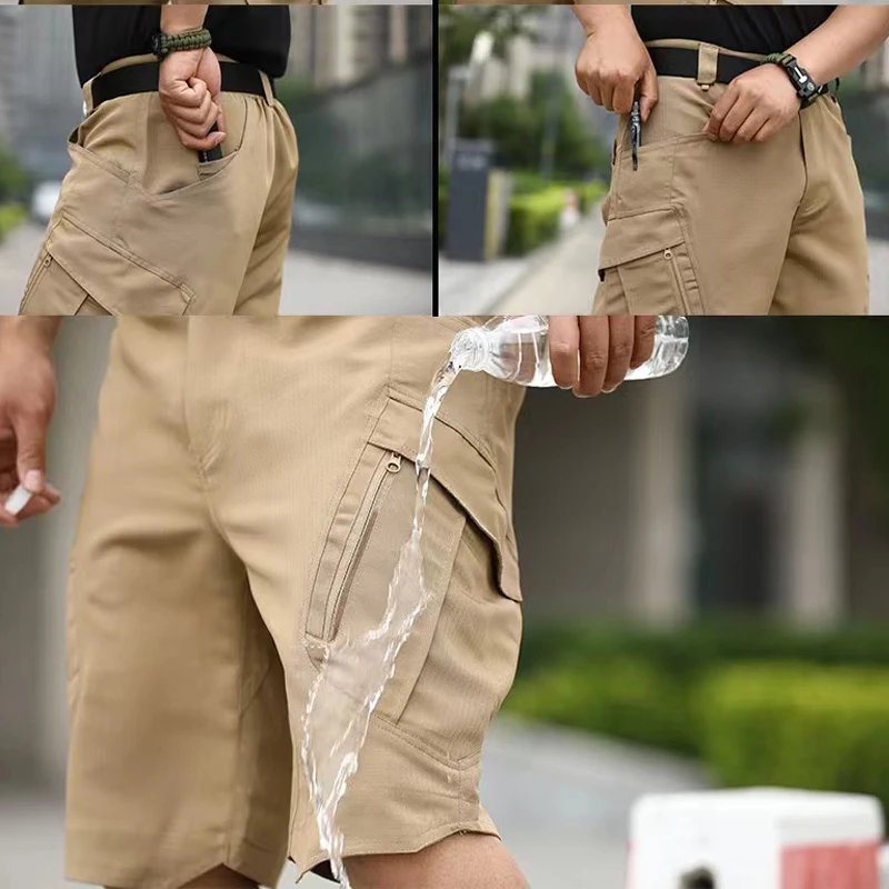 Pantalones cargo tácticos hidrofugos para hombre - imagen 5