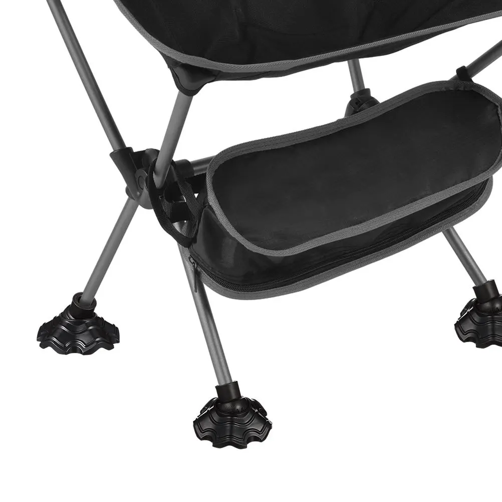 

4Pcs Outdoor Moon Chair Feet Caps Anti Sink Leg Covers Camping Chair Plastic Foot Protectors Furniture Pads Leg