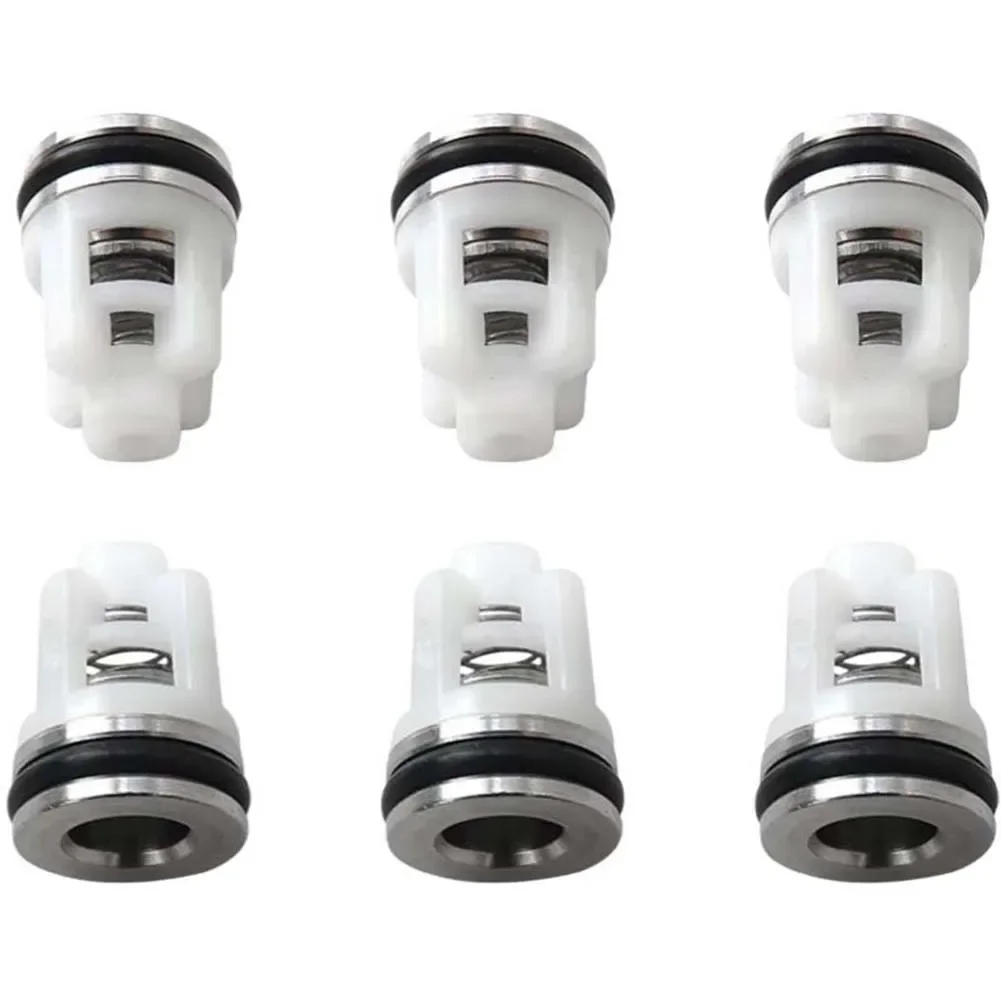 6-piece Valve Set Cleaning Valve Kit Pump Maintenance Restores Pump Performance Plastic Construction 6 Pieces Included