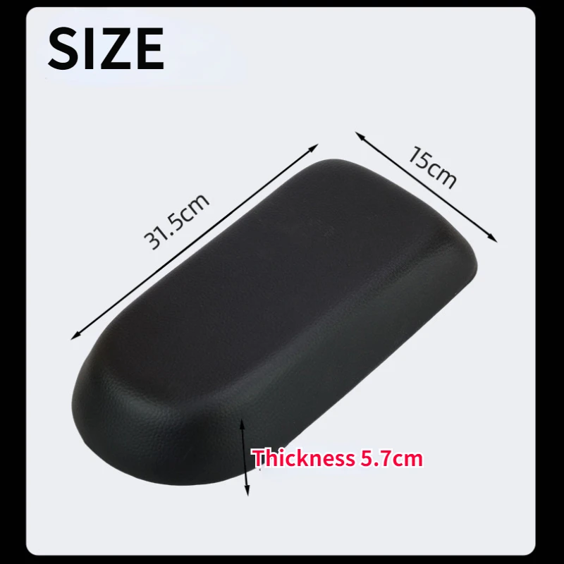 Bicycle Cushion with Armrest Comfortable and Thickened Cushion Quick Release Rear Shelf Cushion Bicycle Accessories