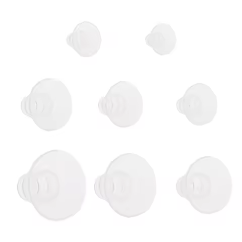 Silicone Flange Inserts for Breast Pumps Electric Breast Pumps Shield Nipple Tunnel Narrow Connector Feeding Essential