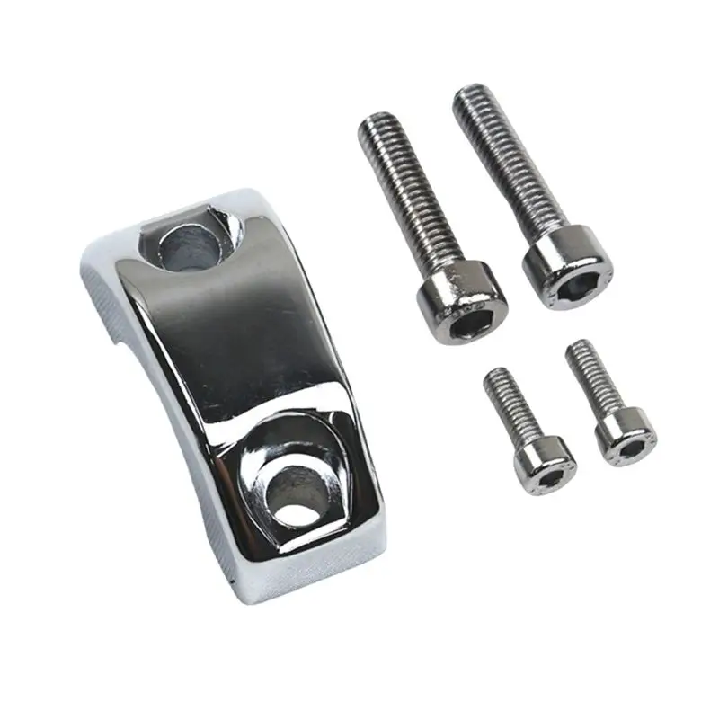 AU16-Front Brake Master Cylinder Cover Metal Motorcycle Accessories For 98-13 V Star XVS 650 950 1100 1300