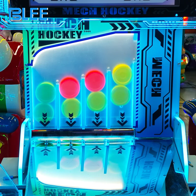 Popular Electric Arcade Hockey De Coin Operated Interactive Air Hockey Machine Table Gaming Machine for Amusement Centers