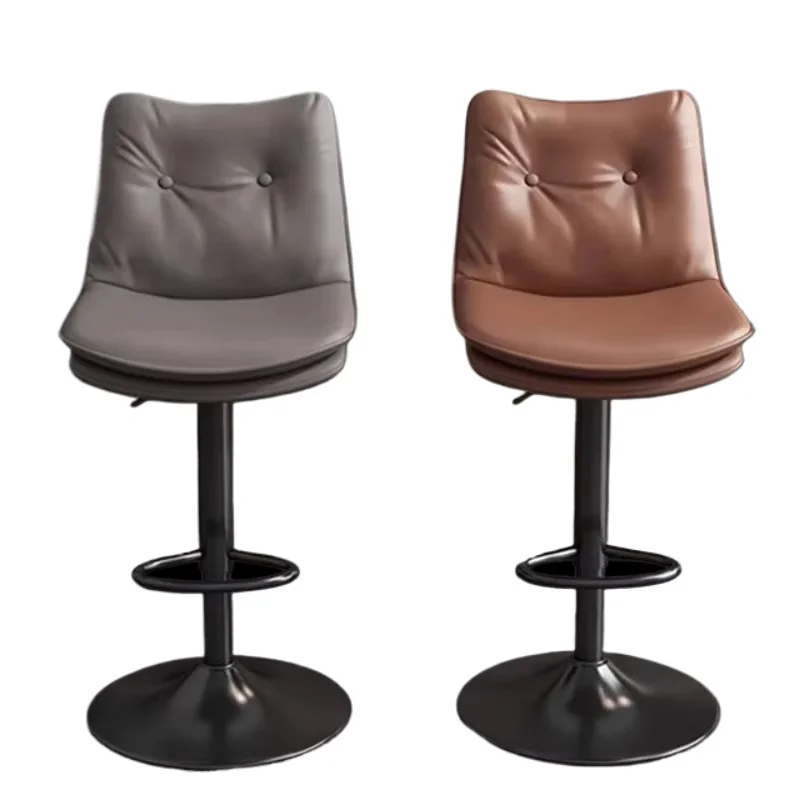 

Metal Minimalistic Bar Chairs Stool Modern Design Lounge High Bar Stools Adjustable Nordic Silla Alta Para Barra Salon Furniture