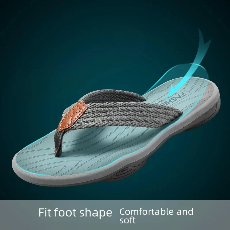

Male Comfortable Sandals Men's Flip Flops Summer Outdoor Beach Slippers Eva Soft Sole Shoes Botas Para Hombre Chaussure Hommes